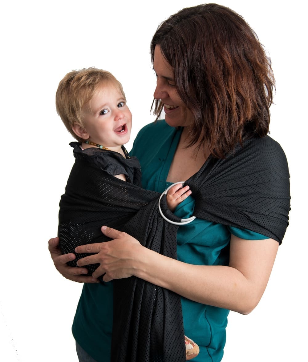 Bandolera porteo agua negra