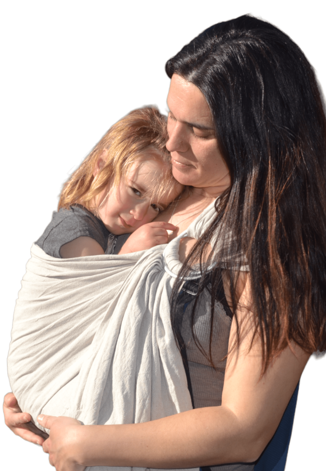 Bandolera porteo Crudo - Imagen 2