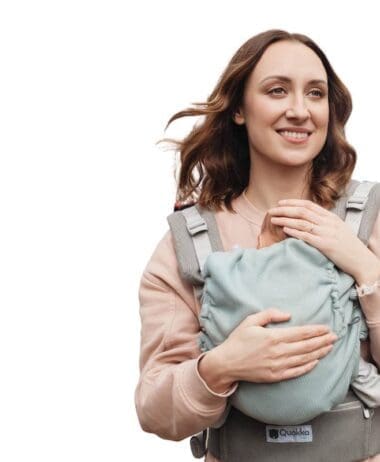 Mochila Ergonómica Quokkababy E-Carrier Mint