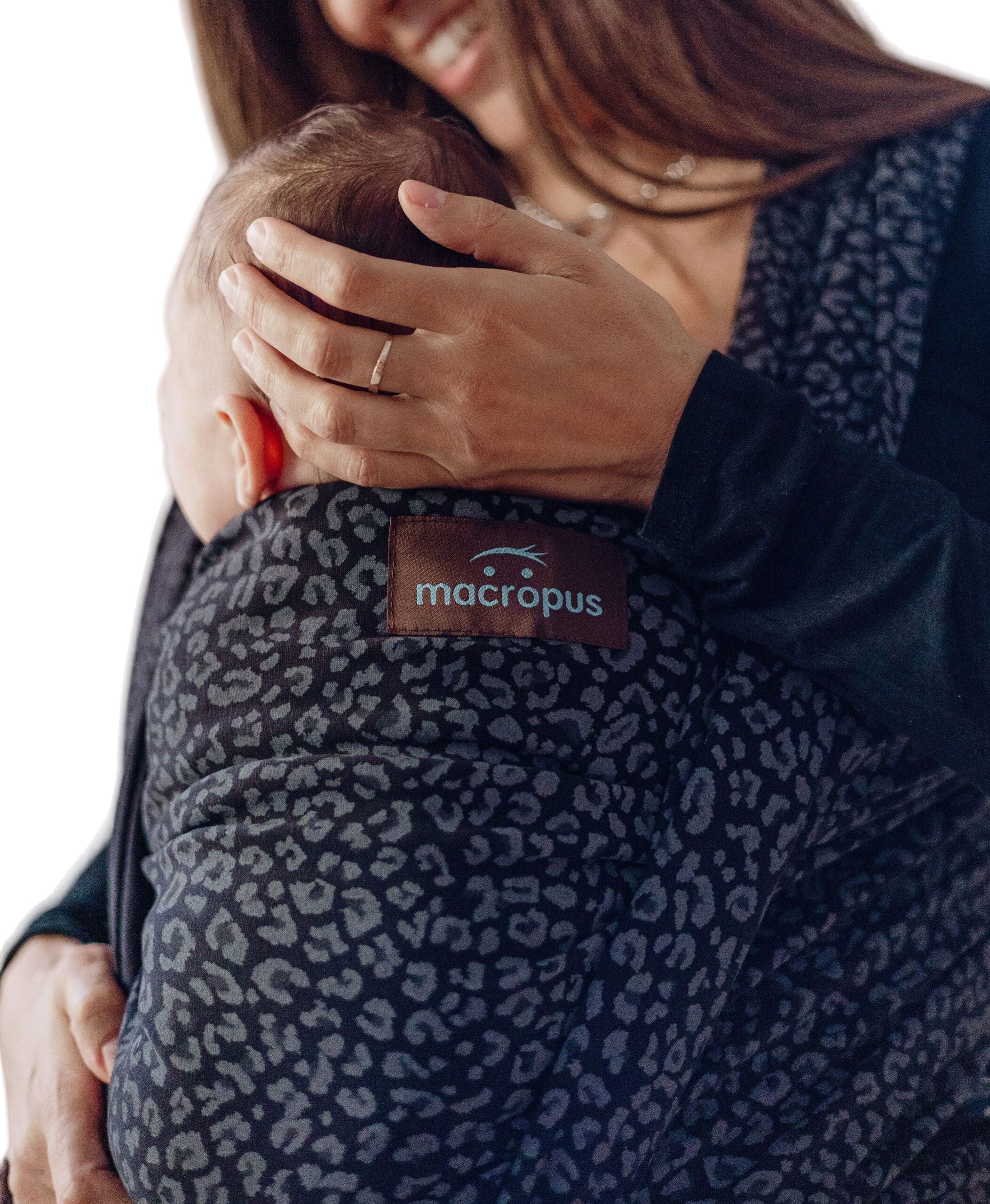 Fular elástico negro-leopardo - Imagen 2