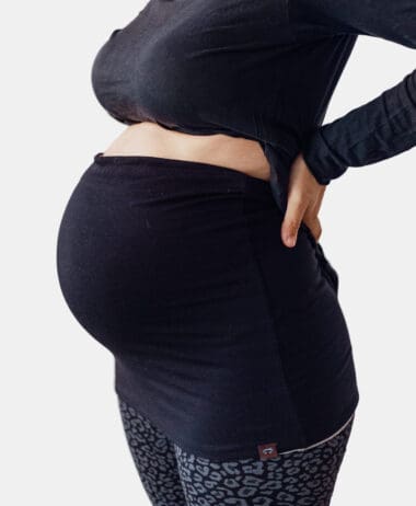 Haramaki reversible negro/gris