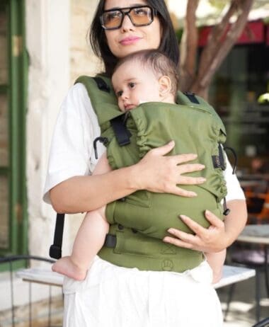 Mochila Ergonómica Neko Smart Baby-Matcha